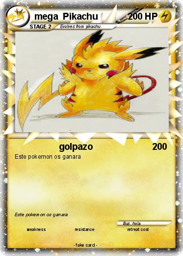 Pokemon mega  Pikachu