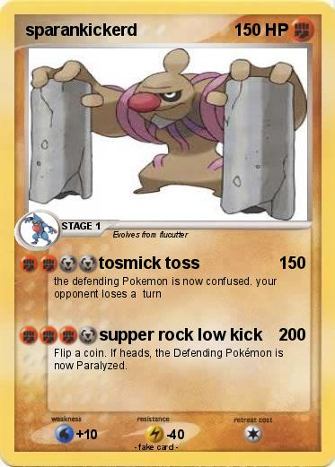 Pokemon sparankickerd