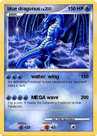 Pokemon blue dragonus