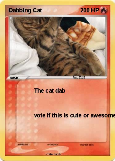 Pokemon Dabbing Cat