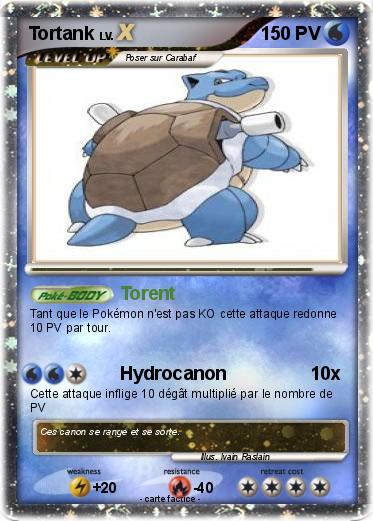 Pokemon Tortank