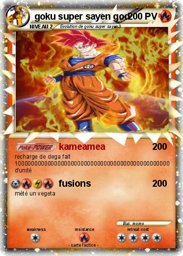 Pokemon goku super sayen god