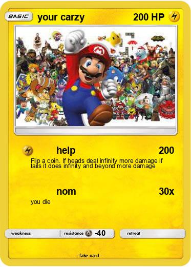 Pokemon your carzy