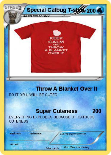 Pokemon Special Catbug T-shirt