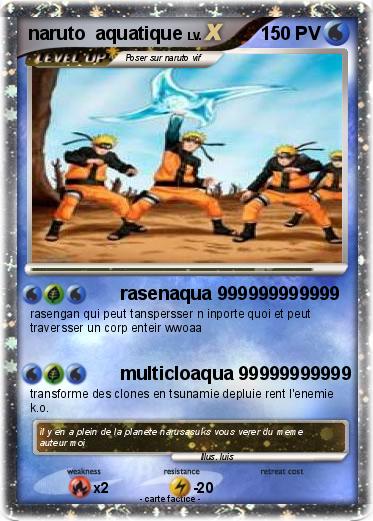 Pokemon naruto  aquatique