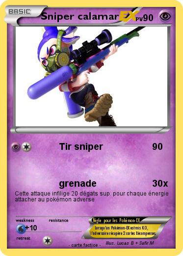 Pokemon Sniper calamar