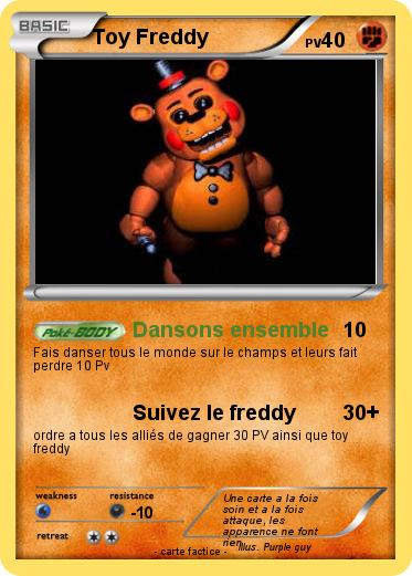 Pokemon Toy Freddy