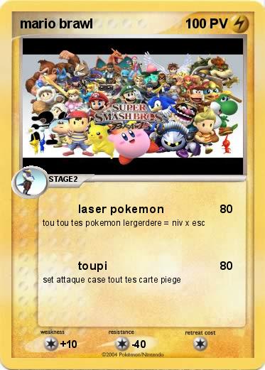 Pokemon mario brawl