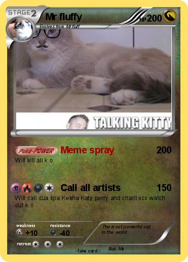 Pokemon Mr fluffy