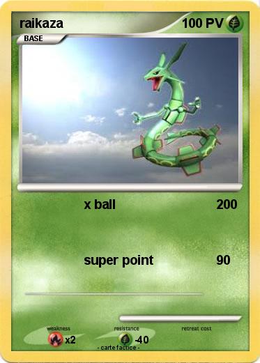 Pokemon raikaza