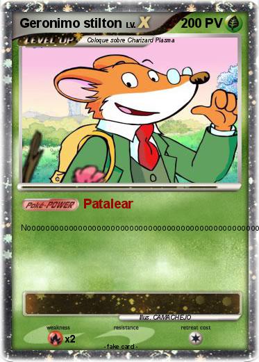 Pokemon Geronimo stilton