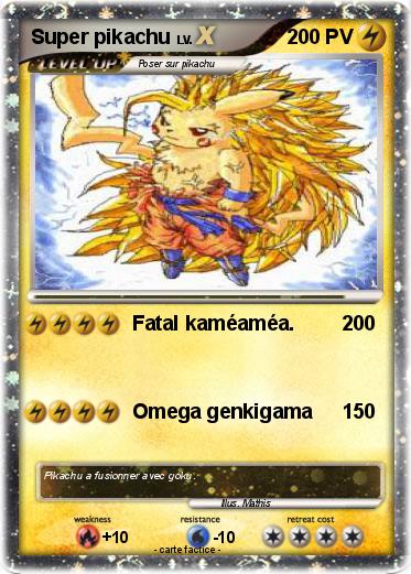 Pokemon Super pikachu