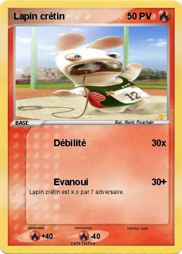 Pokemon Lapin crétin