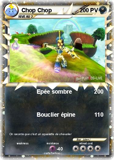 Pokemon Chop Chop