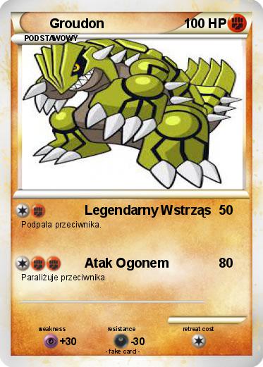 Pokemon Groudon