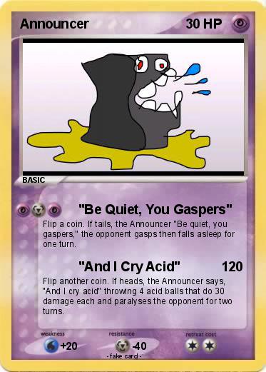 Pokemon Announcer