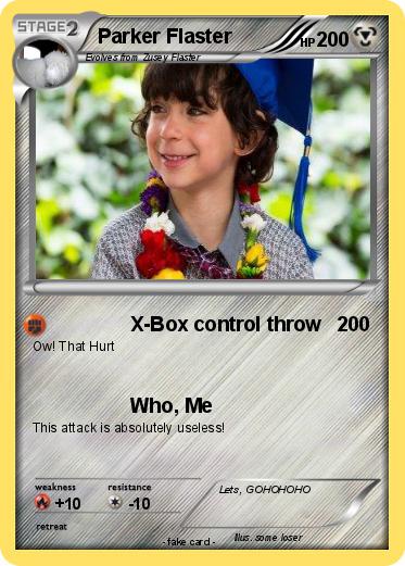 Pokemon Parker Flaster