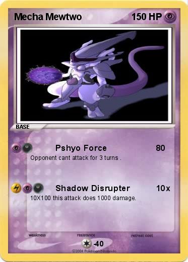 Pokemon Mecha Mewtwo