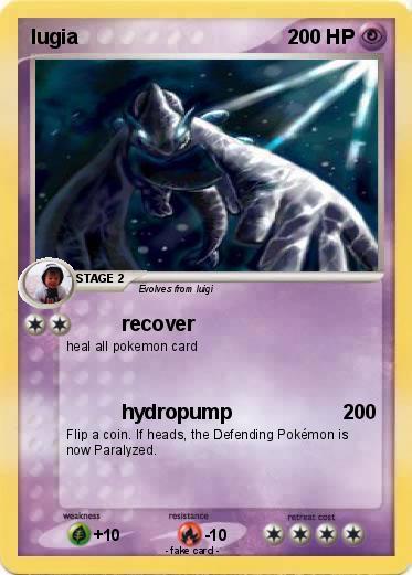 Pokemon lugia