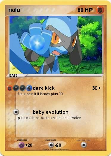 Pokemon riolu