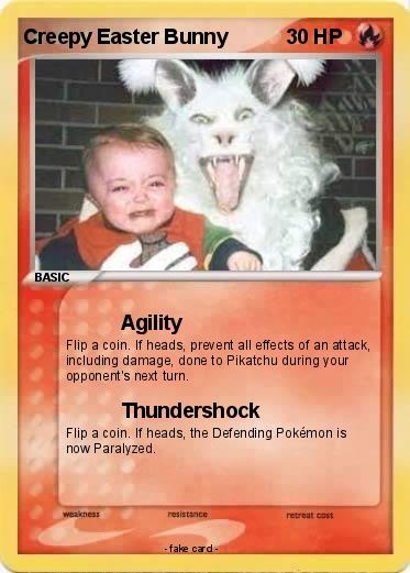 Pokemon Creepy Easter Bunny