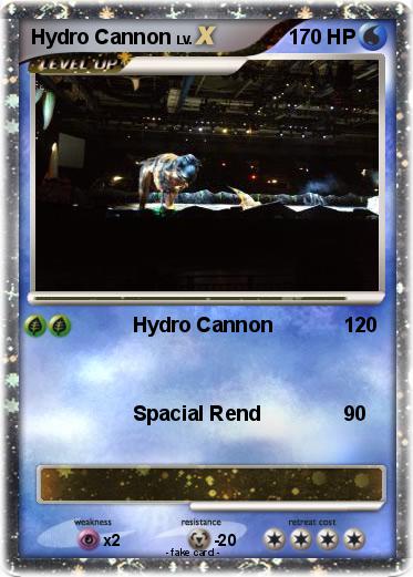 Pokemon Hydro Cannon