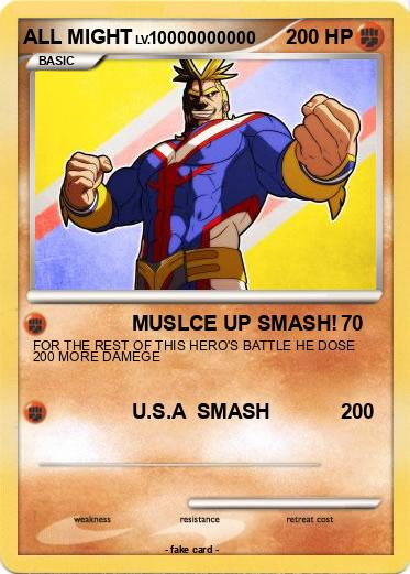 Pokemon ALL MIGHT