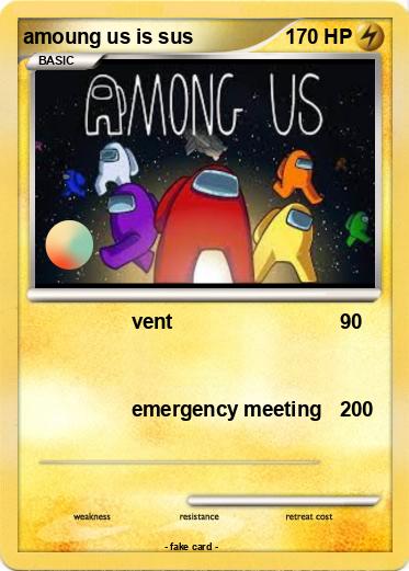 Pokemon amoung us is sus