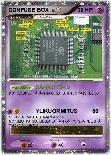 Pokemon CONFUSE BOX