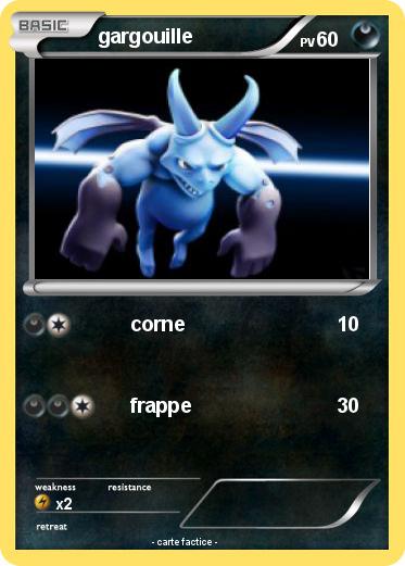 Pokemon gargouille