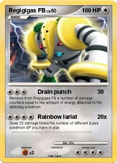 Pokemon Regigigas FB