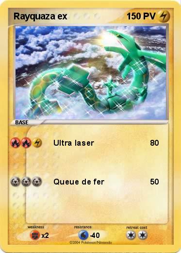 Pokemon Rayquaza ex