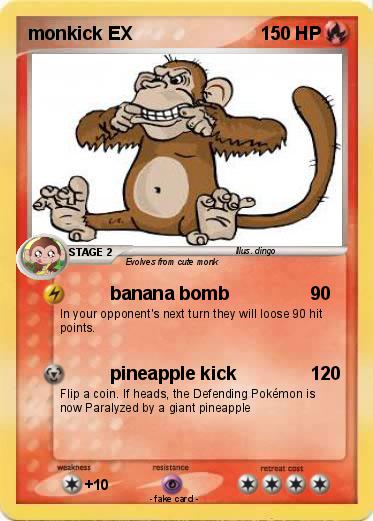Pokemon monkick EX