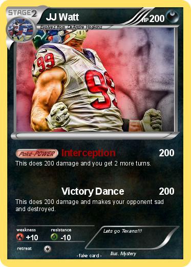 Pokemon JJ Watt