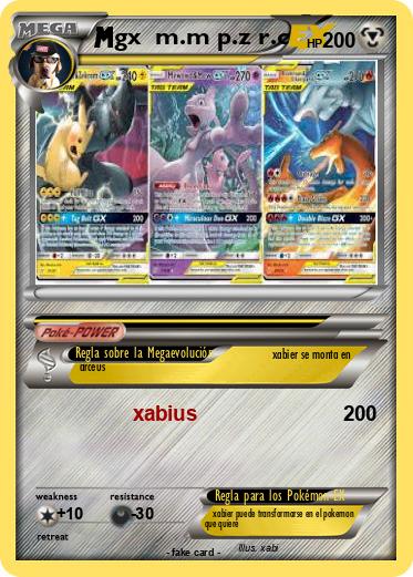 Pokemon gx  m.m p.z r.c