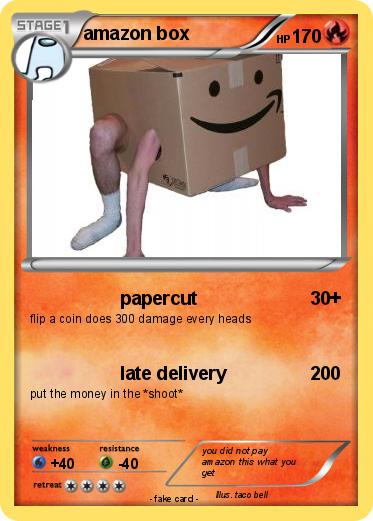 Pokemon amazon box