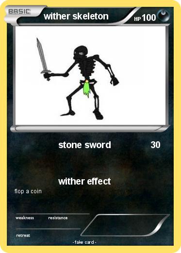 Pokemon wither skeleton