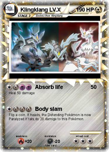 Pokemon Klingklang LV.X