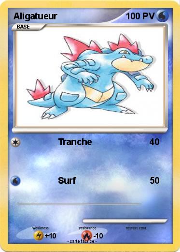 Pokemon Aligatueur