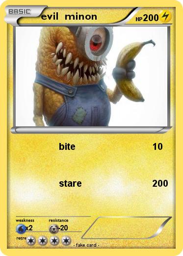 Pokemon evil  minon