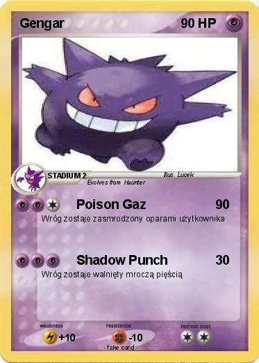 Pokemon Gengar