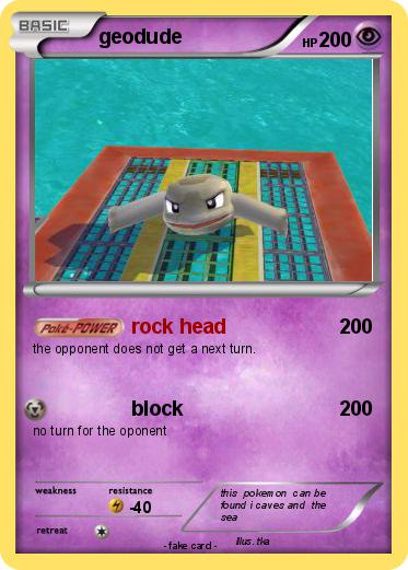 Pokemon geodude