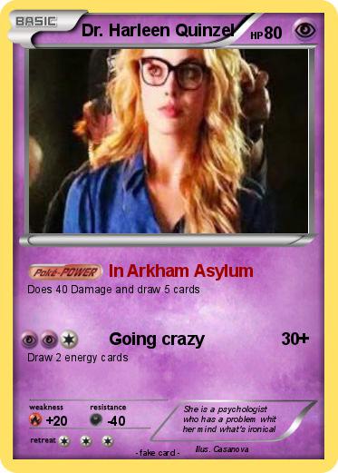 Pokemon Dr. Harleen Quinzel