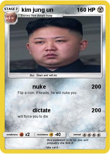 Pokemon kim jung un