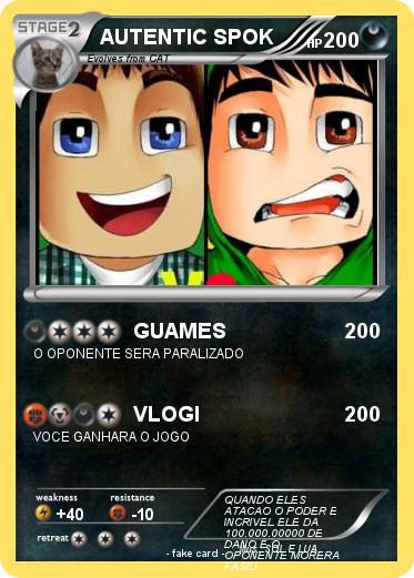 Pokemon AUTENTIC SPOK