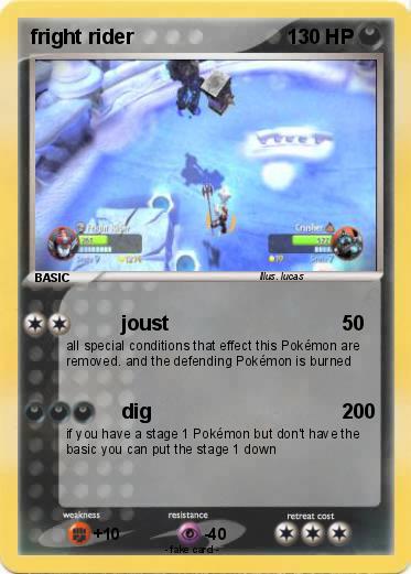 Pokemon fright rider