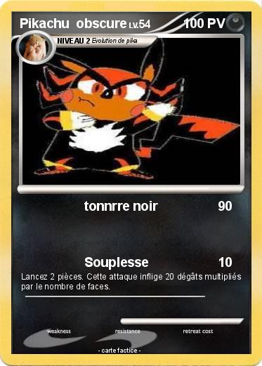 Pokemon Pikachu  obscure