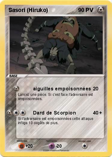 Pokemon Sasori (Hiruko)