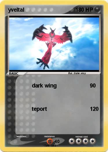 Pokemon yveltal