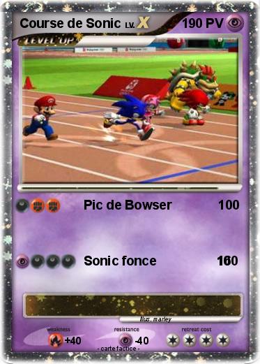 Pokemon Course de Sonic